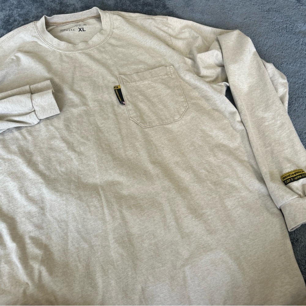 Bench Gray Long Sleeve Tee for Casual Comfort